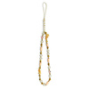 Guess zawieszka GUSTBOHP Phone Strap brązowo-różowy/brown-pink Beads Bohemia