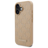 Karl Lagerfeld KLHMP16SPKHPORPE iPhone 16 6.1" beżowy/beige hardcase Hot Stamp Magsafe
