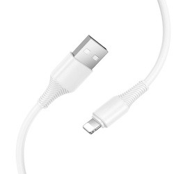Kabel USB C do Lightning Hoco PD 27W 1 m X120 biały
