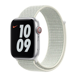 ORYGINALNA OPASKA APPLE NIKE SPORT MG3W3ZM/A 44/45/46/49MM SPRUCE AURA/VAPOR GREEN SIZE S/M/L ORYGINALNA PLOMBA