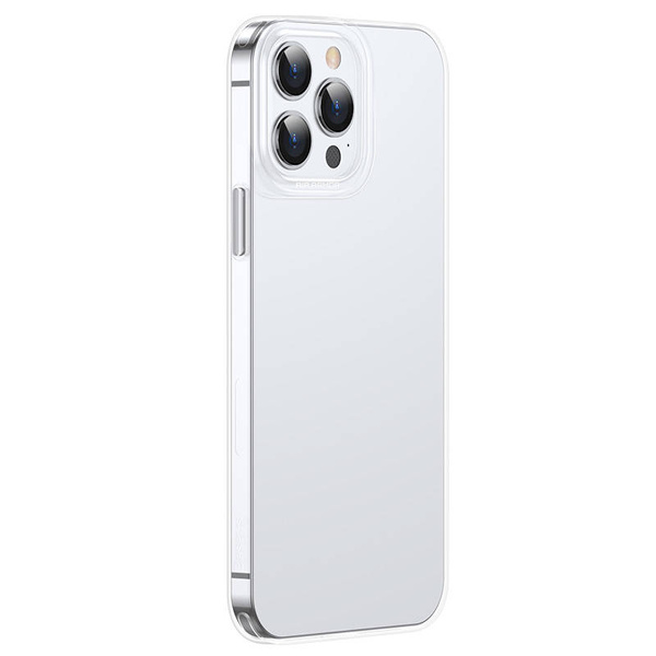 Przeźroczyste Etui Baseus Simple do iPhone 13 Pro Max (białe)