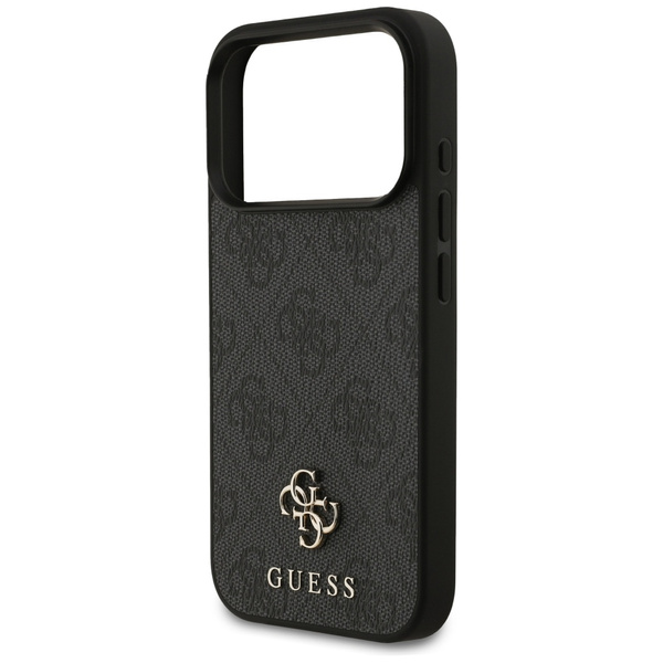Etui Guess 4G Small Classic Logo MagSafe do iPhone 17 Pro czarny