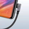 Ugreen US284 70255 USB-A (straight) / USB-C (angled) 3A Cable 3m - Gray