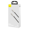 Kabel Baseus Cafule Series Metal Data USB-C / USB-C PD QC SCP 100W 5A 1 m - czarny