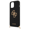 Guess GUHCP12LLSC4GBK iPhone 12 Pro Max6,7" czarny/black hardcase 4G Gold Chain Collection