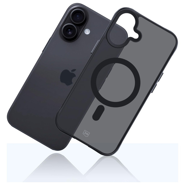 Etui 3MK Smoke MagCase do Apple iPhone   17