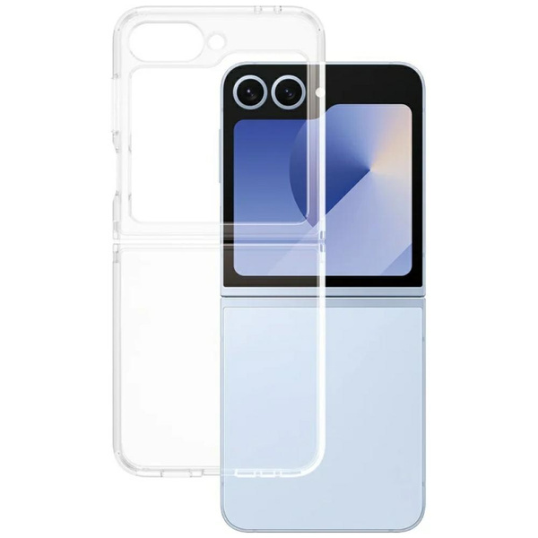 Etui CARE by PanzerGlass Flagship Urban  Combat do Samsung Galaxy Z Flip7 FE / Flip6 przezroczysty