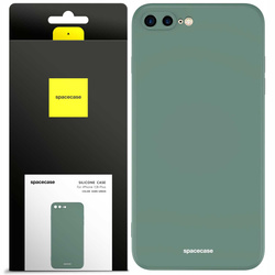 Spacecase Etui Silicone Case iPhone 7/8 Plus dark green