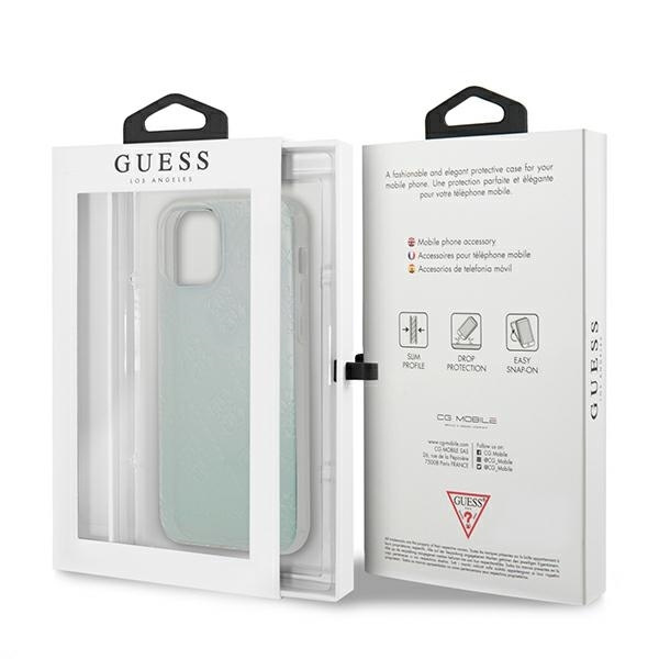 Guess GUHCP12L3D4GIRBL iPhone 12 Pro Max6,7" opalowy/iridescent hardcase 4G 3D Pattern Collection