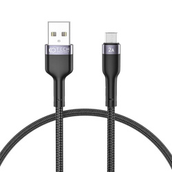 TECH-PROTECT ULTRABOOST ”2” MICRO-USB CABLE 2.4A 25CM BLACK