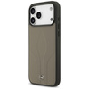 Etui Mercedes Leather The Move MagSafe   do iPhone 17 Pro Max taupe