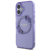 Guess GUHMP16SHFWFCU iPhone 166.1" fioletowy/purple hardcase IML Flowers Wreath MagSafe