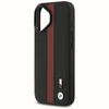 Etui BMW M Perforated Stripe Logo        MagSafe do iPhone 17 czerwony
