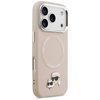 Etui Karl Lagerfeld Karl & Choupette     Pins MagSafe do iPhone 17 Pro Max różowy