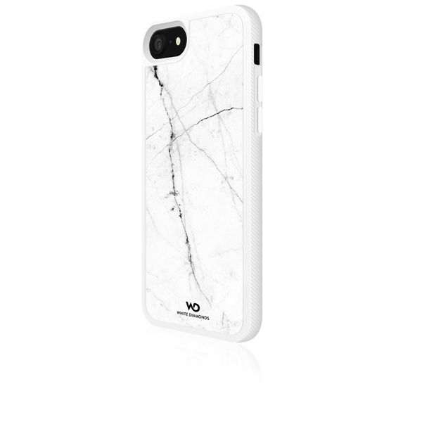 HAMA WHITE DIAMONDS TOUGH MARBLE CASE IPHONE XR BIAŁY MARMUR 