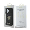 Guess GUHCP16MHG4SGK iPhone 16 Plus 6.7" czarny/black hardcase Fixed Glitter Big 4G