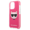 KARL LAGERFELD KLHCP13LTPECPI IPHONE 13 PRO / 13 6.1 "HARDCASE FUKSJA / FUSCHIA CHOUPETTE HEAD
