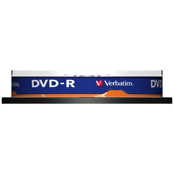 Verbatim Płyta DVD-R 4.7GB 16x AZO       srebrny/silver 10szt 43523