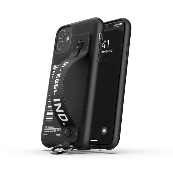 DIESEL HANDSTRAP CASE IPHONE 11 BLACK