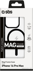 SBS MagFrame Case iPhone 16 Pro Max black
