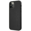 Etui AMG Leather Hot Stamped na iPhone 12 Pro Max - czarne