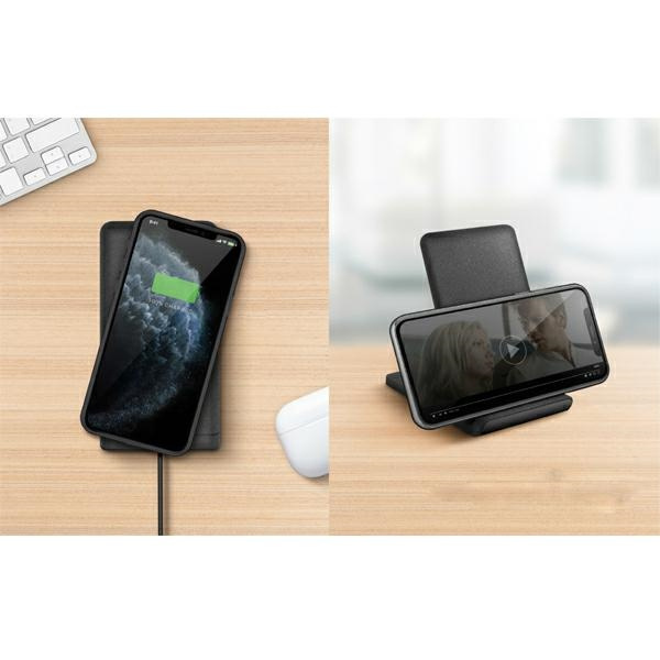 UNIQ Ład. indukcyjna Vertex Duo 2in1 15WFast charge szary/charcoal grey