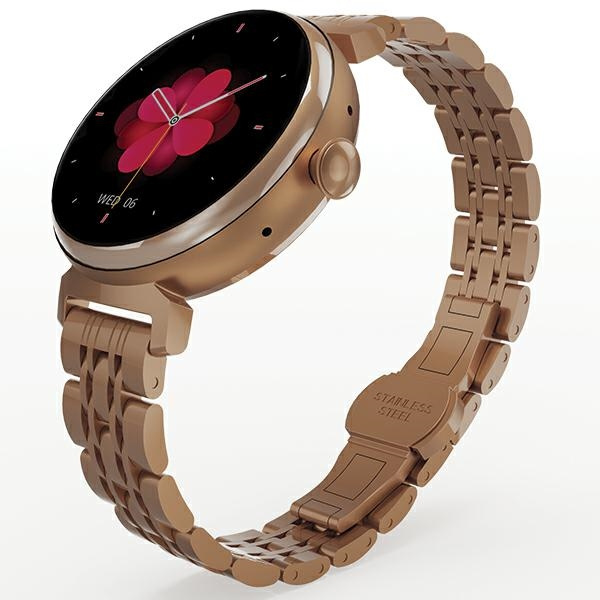 HiFuture smartwatch damski Aura różowo-złoty/rose gold (HSFUAGL)