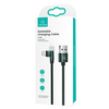 USAMS Kabel pleciony obrotowy U60 2A Lightning zielony/green 1m SJ476USB02 (US-SJ476)