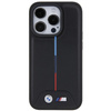 Etui BMW Quilted Tricolor na iPhone 15 Pro - czarne