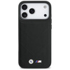 Etui BMW M Quilted Logo MagSafe do       iPhone 17 Pro Max czarny