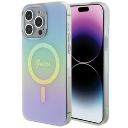 GUESS GUHMP15LHITSQ IPHONE 15 PRO 6.1 "TURQUOISE/TURQUOISE HARDCASE IML IRIDESCENT MAGSAFE