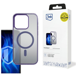 Etui 3MK Frosty MagCase do iPhone 13 Pro fioletowy