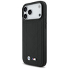 Etui BMW M Quilted Logo MagSafe do       iPhone 17 Pro Max czarny