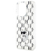 KARL LAGERFELD KLHCP15XHNCMKLT IPHONE 15 PRO MAX 6.7" TRANSPARENT HARDCASE MONOGRAM CHOUPETTE