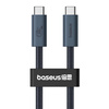 Baseus kabel Flash 2 USB4 Full-Featured Charging Cable USB-C to USB-C 240W 5.9ft Cluster czarny