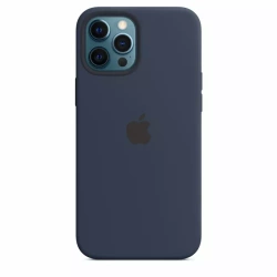 APPLE SILICONE MHLD3ZM/A CASE IPHONE 12 PRO MAX DEEP NAVY NOWY