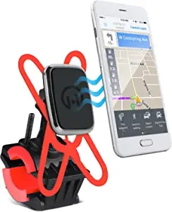 HYPERGEAR MAGNETIC BIKE MOUNT 14409 BLACK / ORANGE