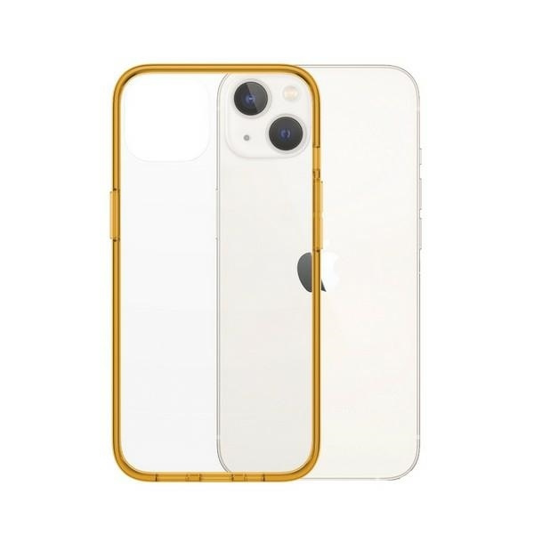 PanzerGlass ClearCase iPhone 13 / 14 / 15 6.1" Antibacterial Military grade Tangerine 0333