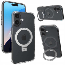 Spacecase Etui Ring Pro Mag iPhone 16 clear