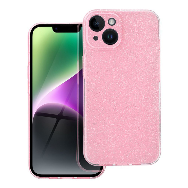 Futerał CLEAR CASE 2 mm BLINK do IPHONE 16e (SE 4 2025) różowy
