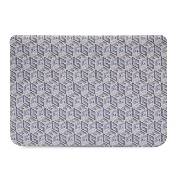 Guess Sleeve GUCS16HGCFSEB 16"niebieski/blue GCube Stripes