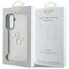 Etui Guess Grained Big 4G Logo Small     Classic Logo do Samsung Galaxy A56 beżowy