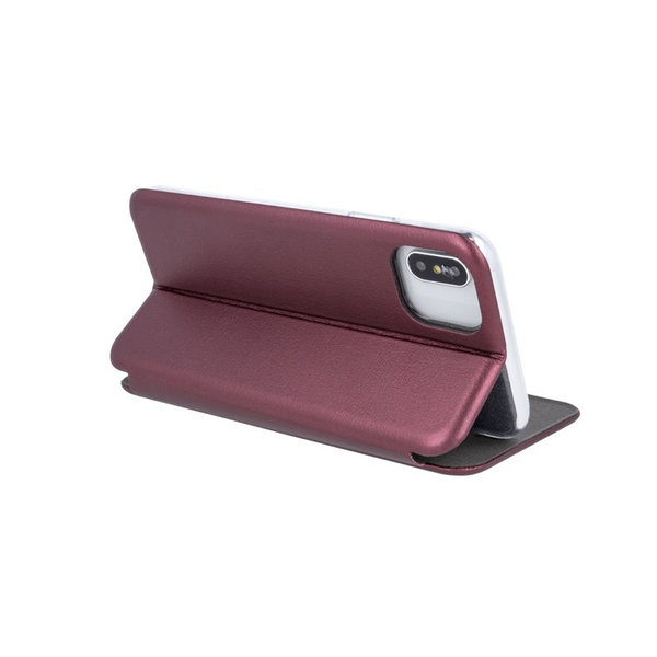 Etui Smart Diva do Samsung Galaxy S22 Ultra burgundowe