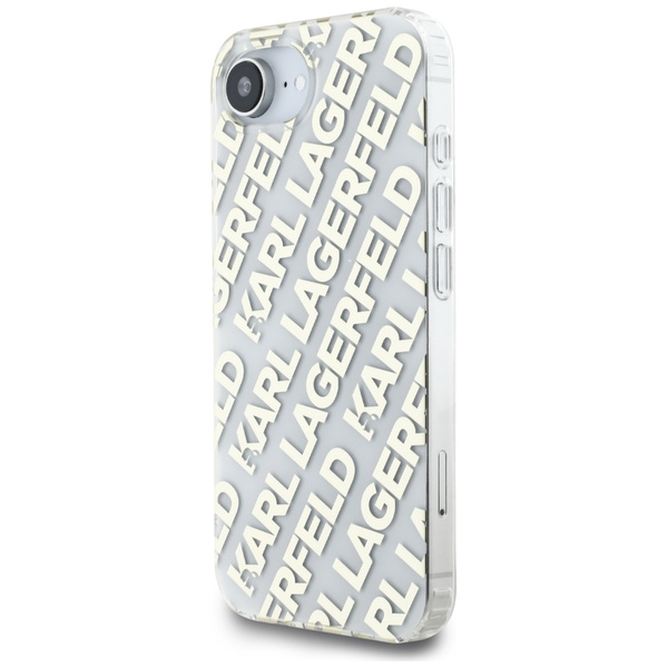 Etui Karl Lagerfeld IML Repeat Logo do   iPhone 16e złoty