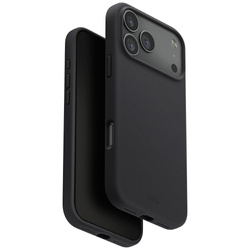 Etui UNIQ Lino do iPhone 17 Pro Max Magclick Charging szary