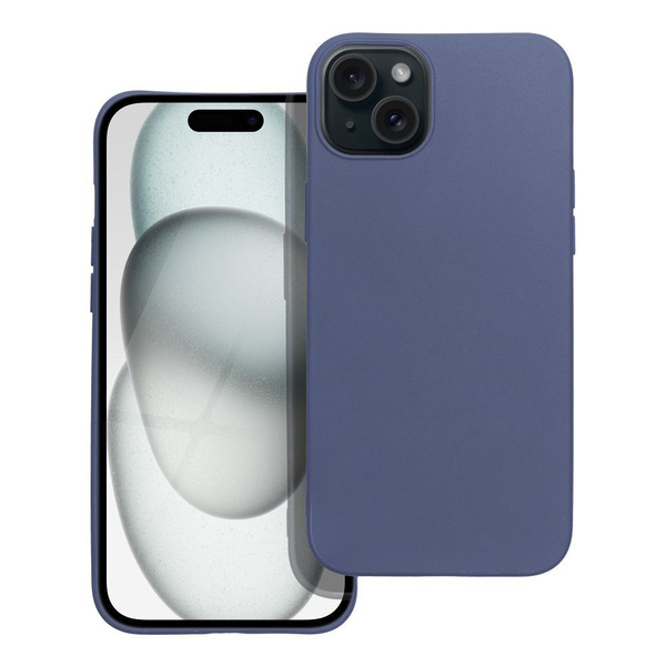 Futerał MATT do IPHONE 15 Plus niebieski