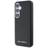 Etui Karl Lagerfeld Saffiano Full         Wrapped Elongated Metal Logo MagSafe do Samsung Galaxy S25 czarny