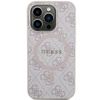 Guess GUHMP13XG4GFRP iPhone 13 Pro Max6.7" różowy/pink hardcase 4G Collection Leather Metal Logo MagSafe