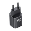 USAMS Ład. siec. CC254 30W GaN USB-C/USB-A Fast Charging HC Series fioletowy/purple CC254TC03
