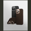 Etui UNIQ Keva Max do iPhone 16 Pro Max  Magclick Charging Camera Stand brązowy